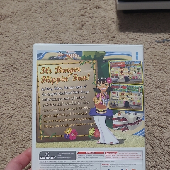 Burger Island for Wii - Colorful Video Game - Picture 2 of 2